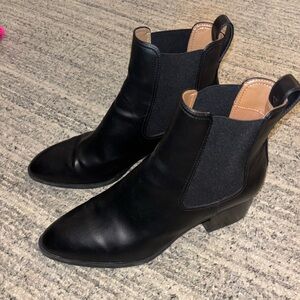 Nordstrom Rack Black Leather Boots